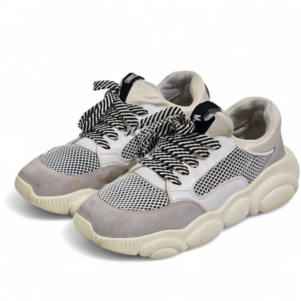 Moschino Couture Special Teddy Bear Sneakers Trainers Shoes US wom 6 EU 37 kid 5